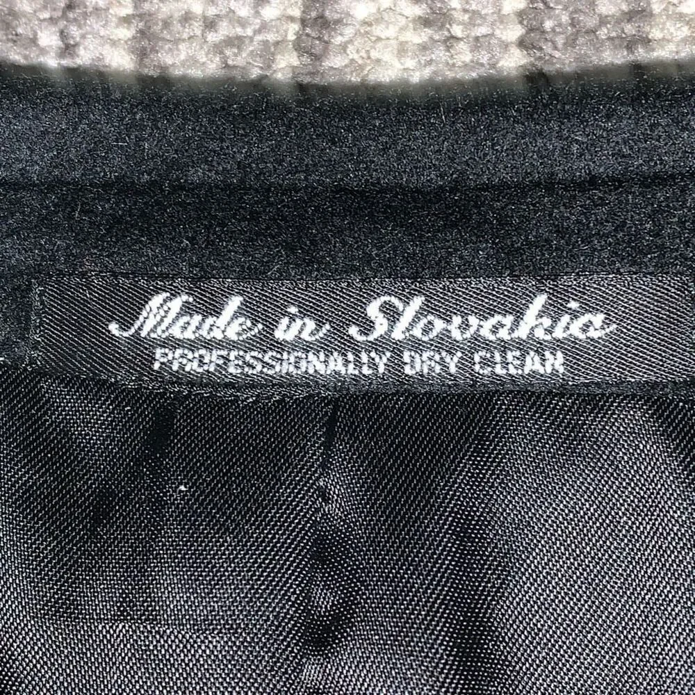 Men's Black Sport Coat Blazer